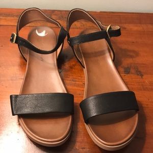 Black sandals